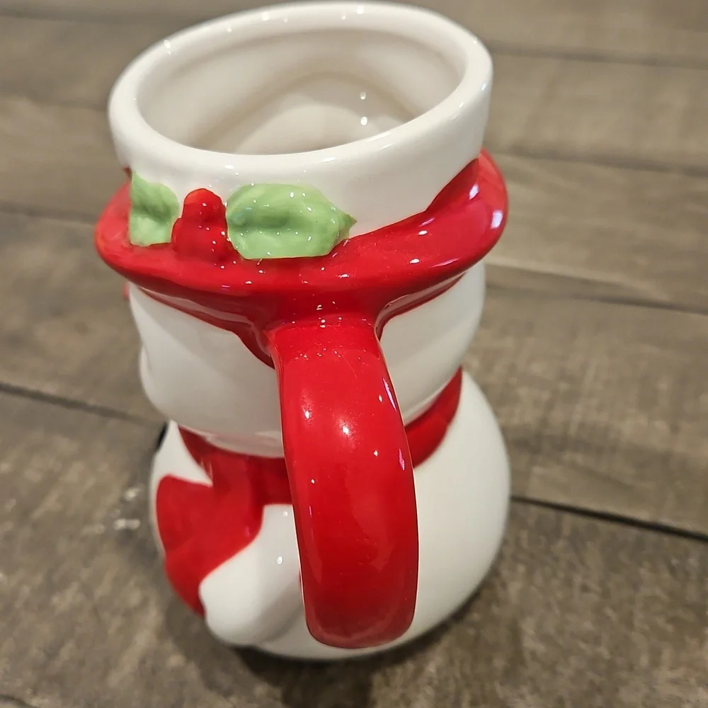 Pottery Barn Snowman Mug